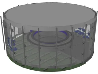 Council Chamber 3D Model
