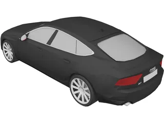 Audi A7 Sportback 3D Model