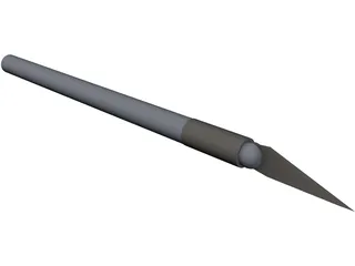 Xacto Knife 3D Model