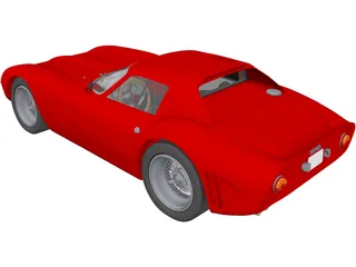 Ferrari GTO 3D Model