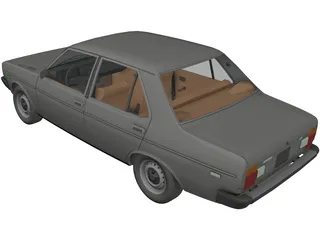 Fiat 131 Mirafiori 3D Model