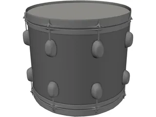 Drum 3D Model