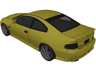 Opel/Vauxhall Monaro VXR V8 3D Model