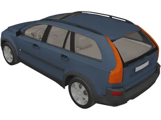 Volvo XC90 3D Model