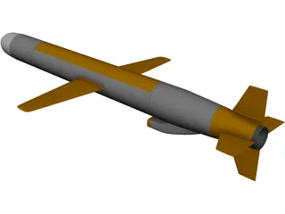 BGM-109 Tomahawk 3D Model