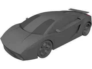 Lamborghini Gallardo 3D Model