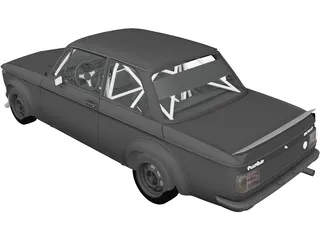 BMW 2002 Turbo (1973) 3D Model