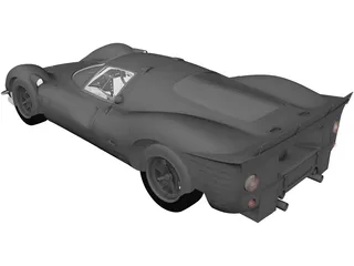 Ferrari 330P4 (1967) 3D Model