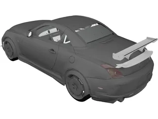 Toyota Soarer 430 (2002) 3D Model