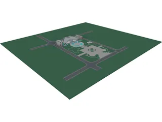 Central City Building 3D Model