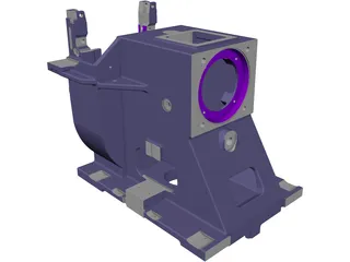 Engine Support 3D Model