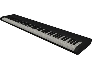 M-Audio Keyboard 3D Model