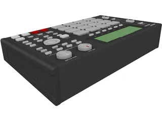 Akai MPC 1000 3D Model