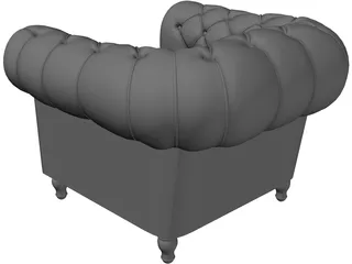 Armchair 3D Model