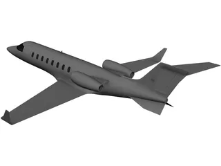 Bombardier Learjet 45 3D Model