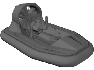 Hovercraft 3D Model