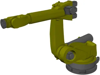 Kuka Robot KR210 3D Model