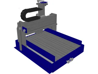 CNC Stepper 3D Model