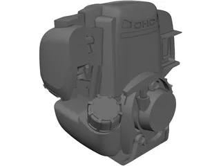 Honda GX270 Engine 3D Model