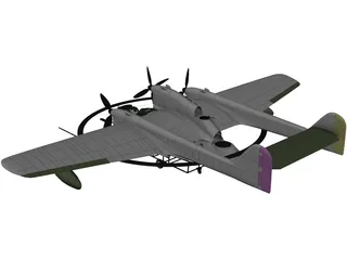 Blohm&Voss BV 138 MS 3D Model