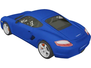 Porsche Cayman S 3D Model