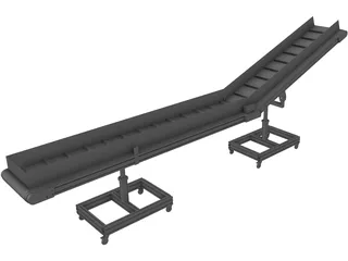 Conveyor Belt 3D Model