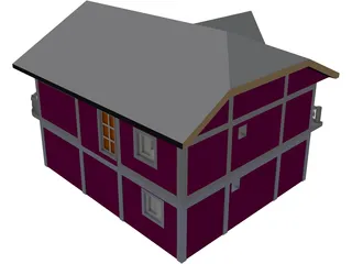 House Victorian 3D Model