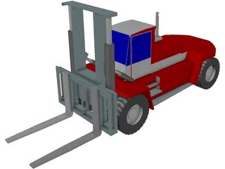 Kalmar DCD320 Forklift 3D Model