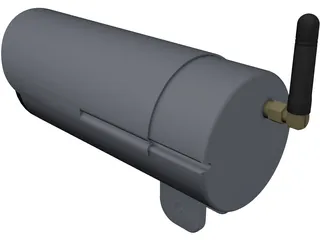 CCD Camera 3D Model