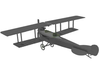 Aviatik 3D Model