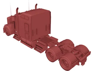 Kenworth W900L 3D Model