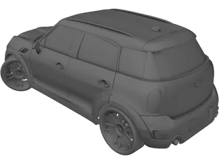 Mini Countryman 3D Model