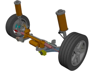 Suspension 3D Model