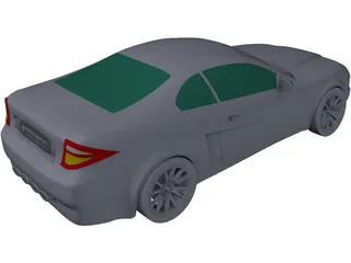 Car Concept 3D Model