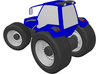 Tractor 3D Model