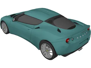 Lotus Evora 3D Model