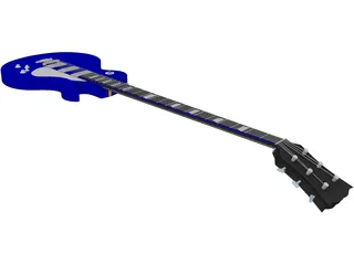 Gibson Electric Guitar 3D Model