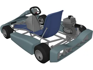 Kart 3D Model