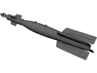 GBU-12 Paveway 3D Model