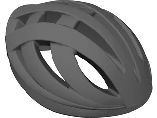 Helmet Bicycle 3D Model