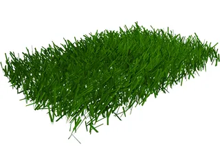 Grass Block 3D Model