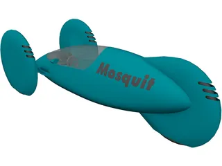Mosquit Concept Car 3D Model