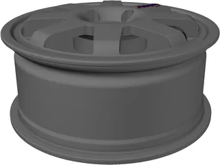 Wheel Speedline Corse 3D Model