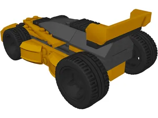 Lego Racer 3D Model