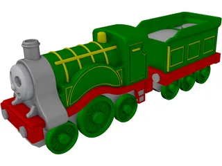 Thomas Locomotive 3D Model