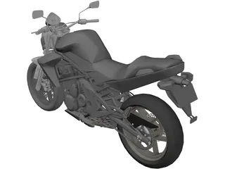 Kawasaki ER-7 3D Model