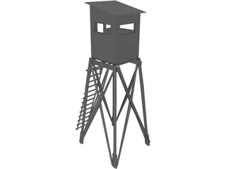 Hunting Blind 3D Model