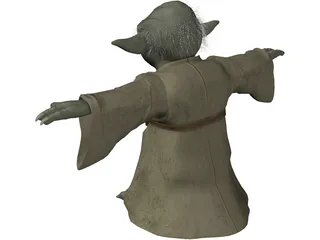 Star Wars Yoda 3D Model