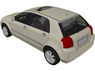 Toyota Corolla 3D Model