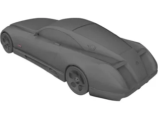 Maybach Exelero 3D Model